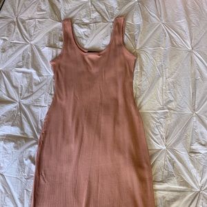 Soft Pink Bodycon Dress
